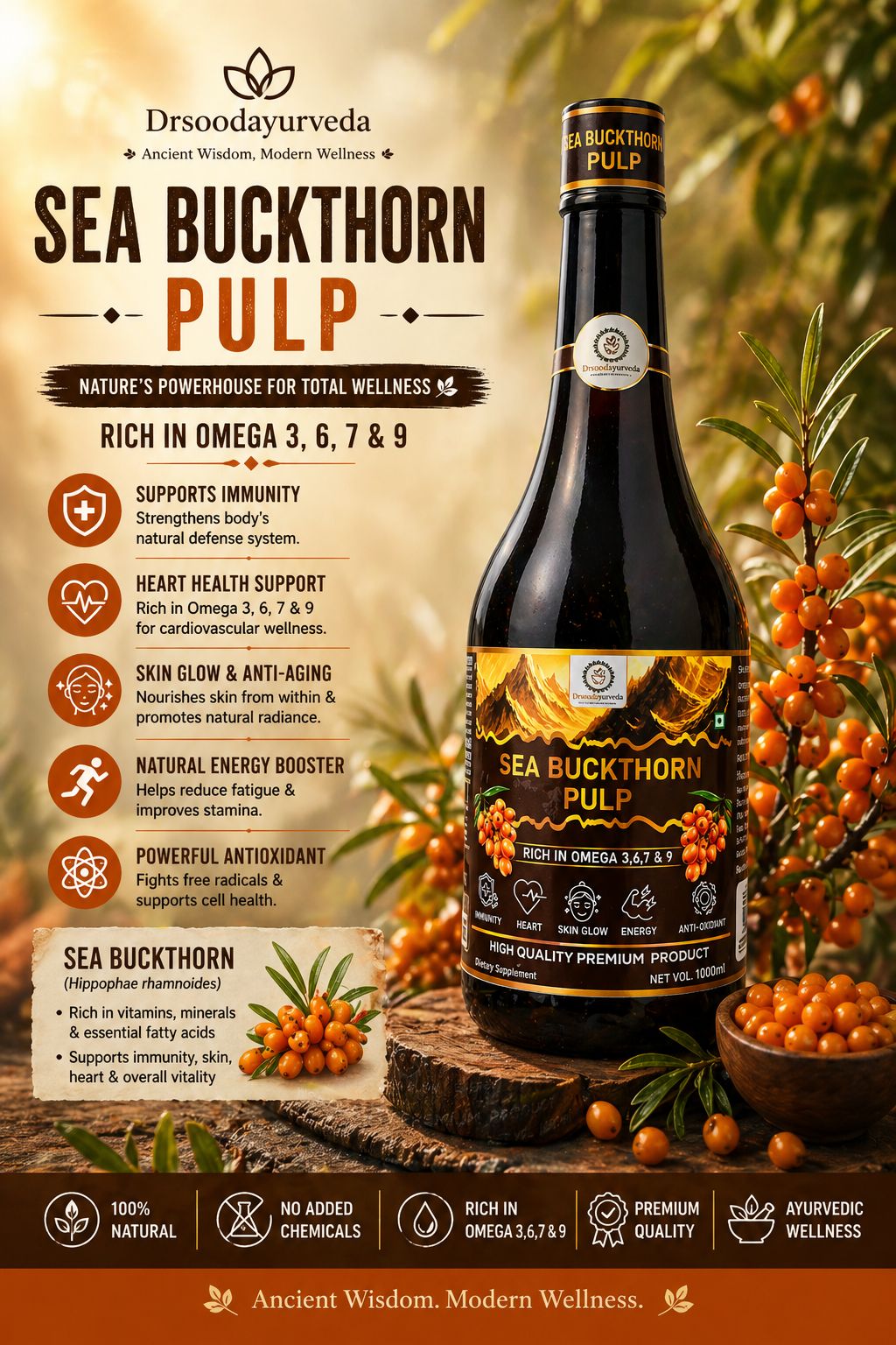Seabucthorn Juice