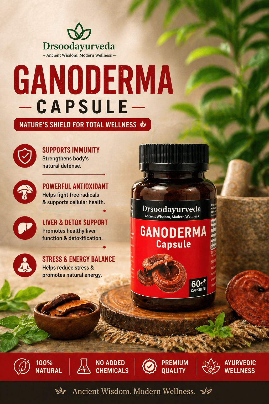 Ganoderma Cap